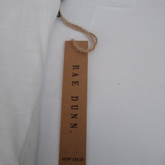Rae Dunn PRIDE rainbow letters Tee Blousew/ Scrunchie, Size XL - Picture 4 of 6